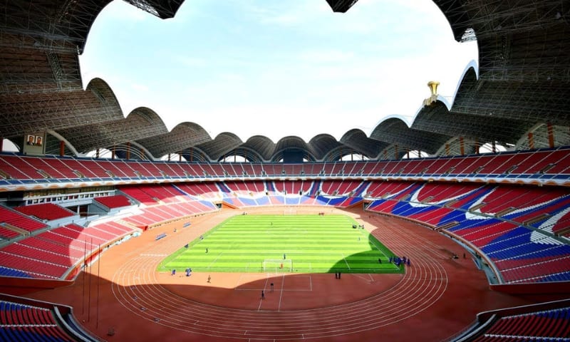 Sân vận động lớn nhất thế giới tại Triều Tiên
